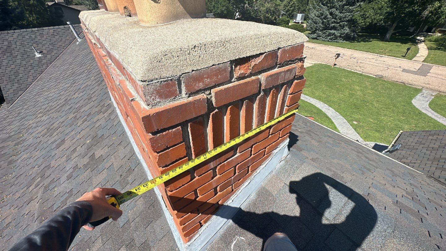 Littleton roof inspection chimney