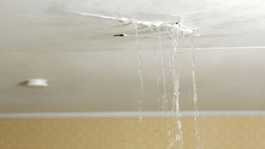 Roof leak