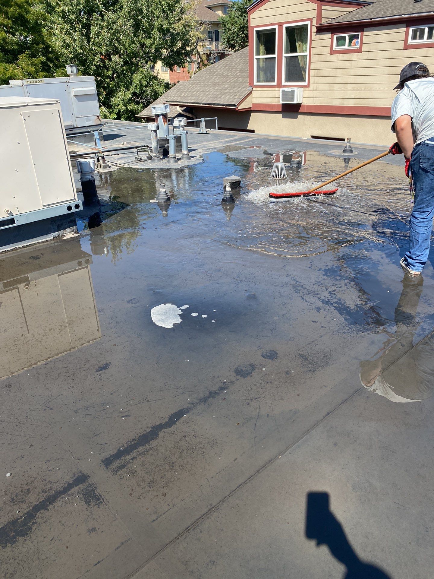 roof rain damage