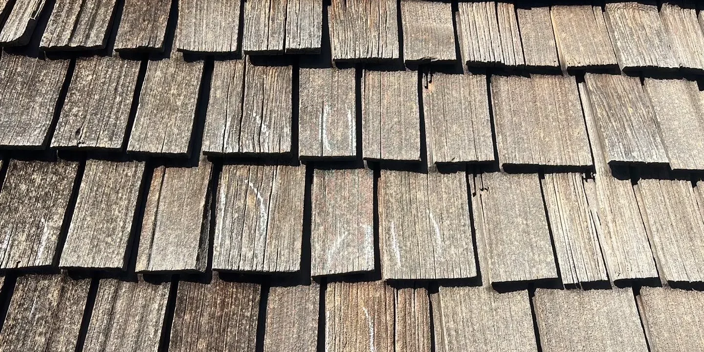 wood shake roof
