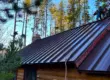 Standing seam metal roof installation