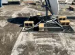 View of a flat roof after maintenance