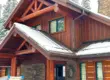 Metal roofing system with light snow accumulation