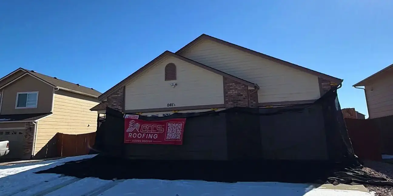 Residential roof protected during a roofing project in Littleton, CO, highlighting the importance of hiring qualified roofers and asking the right questions before any installation or roof repair.