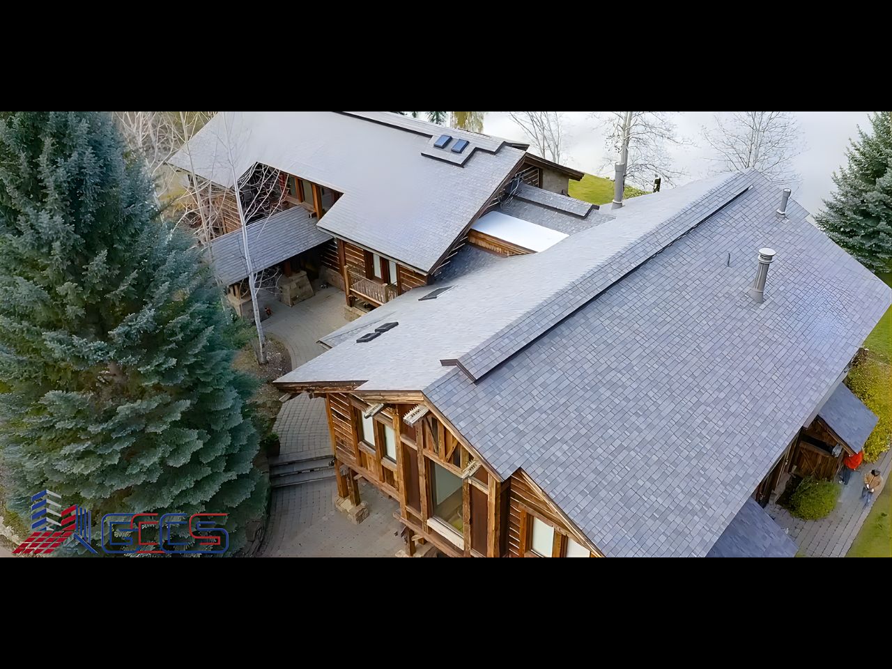 Colorado mountain roofing project completed