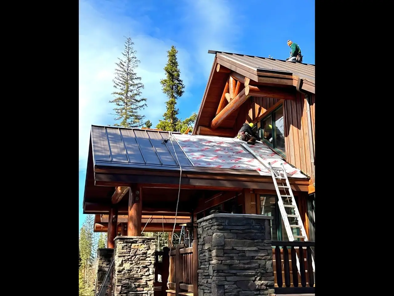 Roof installation Vail Valley Colorado