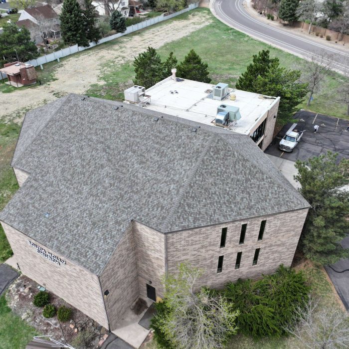 attic and siding