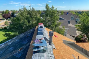 roof leaks and complete roof replacement